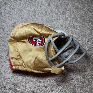 San Francisco 49ers NFL Build A Bear Helmet Facemask Gold Gray Red Football RARE